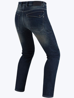 Jeansy motocyklowe PMJ Vegas ciemnoniebieskie