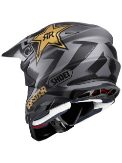 Kask enduro Shoei VFX-WR 06 Malcolm Stewart TC-5 czarno-szary matowy