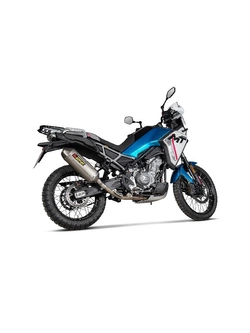Tłumik motocyklowy Akrapović CF Moto 450 MT (24-) tytanowy [z homologacją]