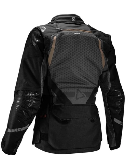 Kurtka motocyklowa damska tekstylna Leatt Flowtour 5.5 Stealth czarna