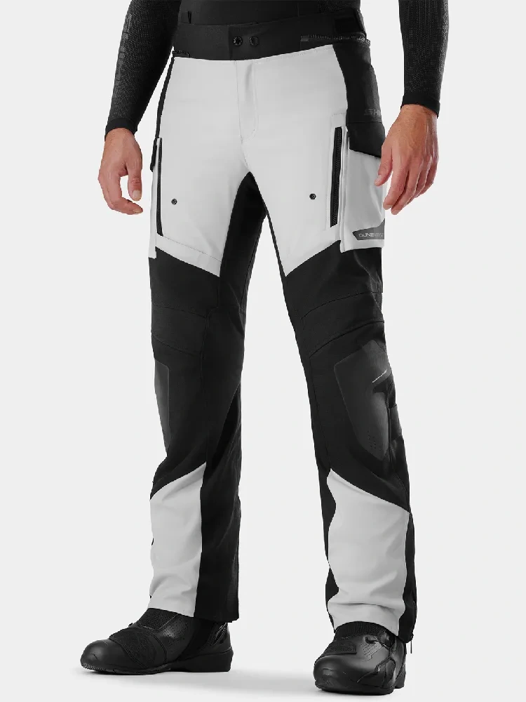 Spodnie motocyklowe tekstylne Shima Dune 2.0 G2 czarno-biało-szare