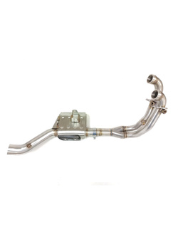 Pełny układ wydechowy IXRACE MK2 Aprilia RS 660/ Tuono 660 (21-24) czarny, bez homologacji