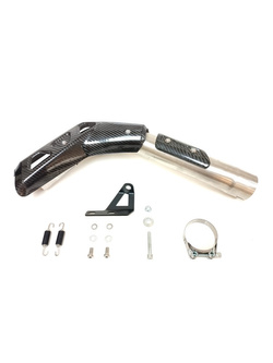 Tłumik motocyklowy IXRACE MK2 Honda CL 500 (23-24) czarny, bez homologacji