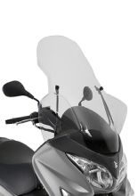 Szyba do skutera Kappa Suzuki Burgman 125/ 200 (06-21) przeźroczysta [mocowanie w zestawie]