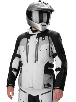 Kurtka motocyklowa tekstylna Shima Hero 3.0 G2 szaro-czarna