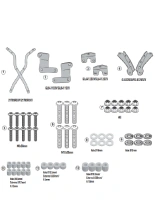 Stelaż pod kufer centralny Monokey, Monolock Yamaha Tracer 7 GT (25-) [bez płyty montażowej]