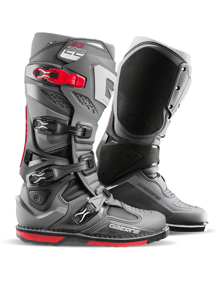 Buty enduro Gaerne SG-22 antracytowo-czarno-czerwone
