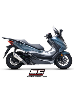 Tłumik motocyklowy SC-Project S2 Honda Forza 350 (21-24) tytan