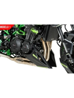 Spoilery silnika PUIG Kawasaki Z900 / SE (25-) [model 1] czarne matowe