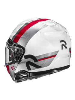 Kask szczękowy HJC RPHA 91 Fensh biało-czerwony