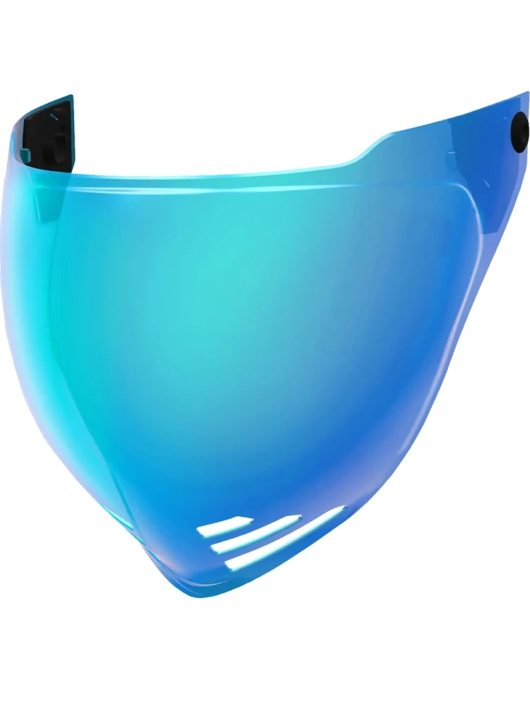 Szybka Bubbleshield do kasku Icon Domain niebieska