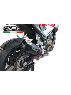 Tłumik G.P.R Furore Evo4 Nero [Slip-On, Black Aluminium] - Honda CB 500 F [19-20] e4