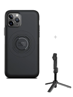 Zestaw: etui na telefon iPhone 11 Pro + statyw/ selfie stick Quad Lock