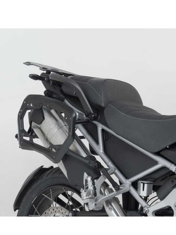 Zestaw: kufry boczne DUSC M/L + stelaże PRO SW-MOTECH do motocykla Triumph Tiger 1200 Rally / GT Explorer (22-) [pojemność 41/33 l]