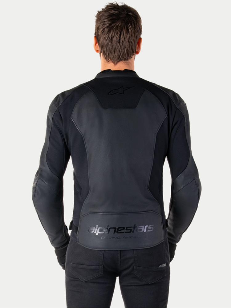 Kurtka motocyklowa skórzana Alpinestars Faster V3 czarna
