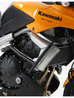 Crashbary górne czarne Hepco&Becker do Kawasaki Versys 650 [10-14]