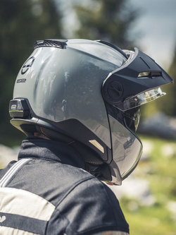 Kask szczękowy Schuberth E2 szary