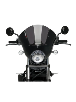 Półowiewka motocyklowa sportowa PUIG Dark Night Honda CMX 500 Rebel (20-)/ SE (20-) mocno przyciemniana