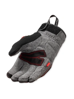 Rękawice motocyklowe tekstylne REV’IT! Mangrove 2 szaro-czerwone