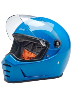 Kask integralny Biltwell Lane Splitter Solid niebieski