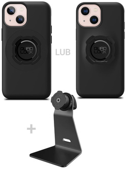 Zestaw na biurko: etui na telefon iPhone 13 mini + uchwyt Quad Lock
