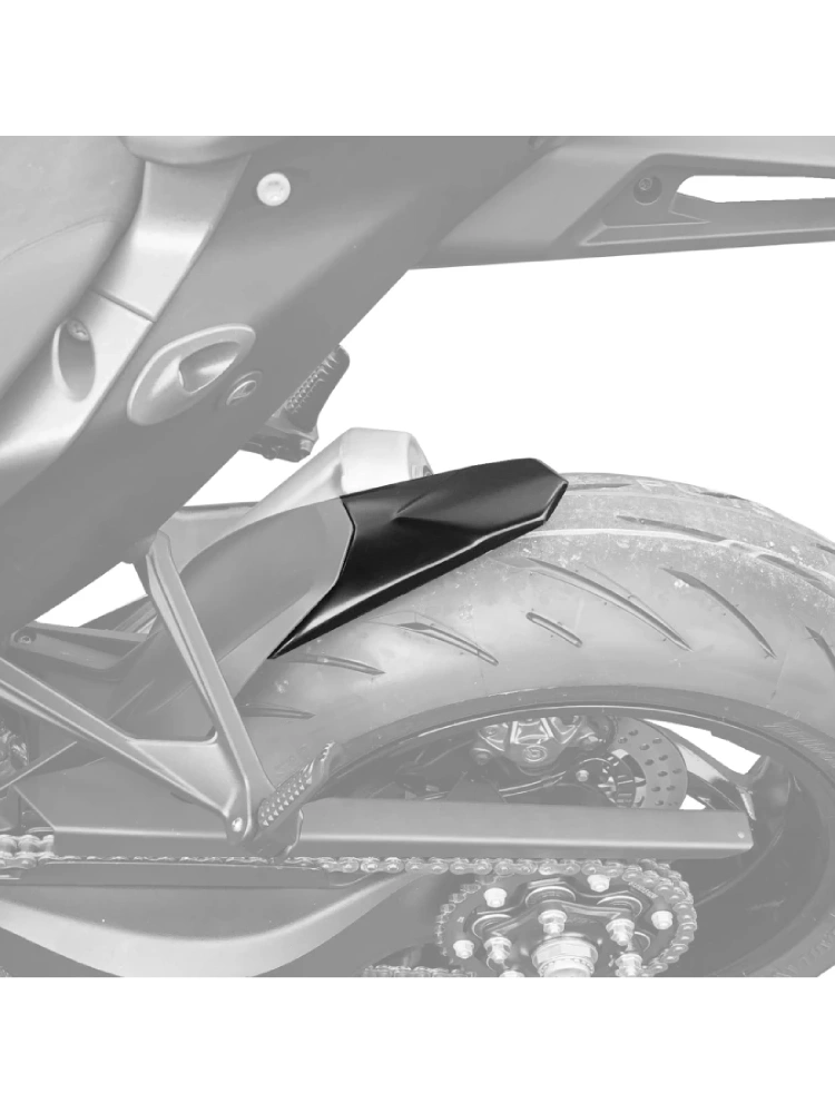 Przedłużenie błotnika motocyklowego tylnego PUIG KTM 1290 Superduke R (20-24)/ R Evo (22-23)/ RR (22-24) czarne, matowe