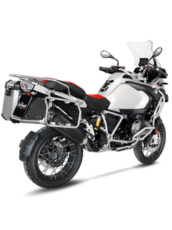 Tłumik motocyklowy LeoVince LV-12 BMW R 1200 GS/ Adventure (13-18), R 1250 GS/ Adventure (19-23) stalowy, czarny