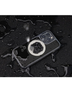 Zestaw: etui MAG na telefon iPhone 13 Pro Max (magnetyczne) + wodoodporny pokrowiec MAG + uchwyt kulowy Quad Lock
