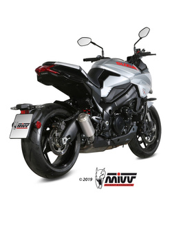 Tłumik motocyklowy Slip-On Line (MK3) MIVV do Suzuki Katana 1000 (19-) srebrny