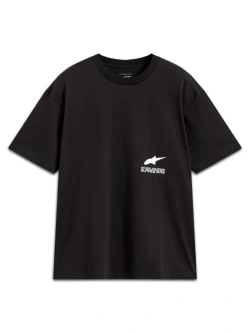 Koszulka z krótkim rękawem Alpinestars Institute Oversized CSF czarna