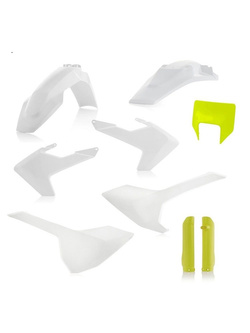 Pełny zestaw plastików Acerbis Husqvarna FE/ TE [17-19] fluo-biały