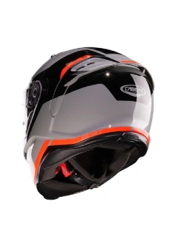 Kask integralny Caberg Avalon X Pure szaro-pomarańczowy