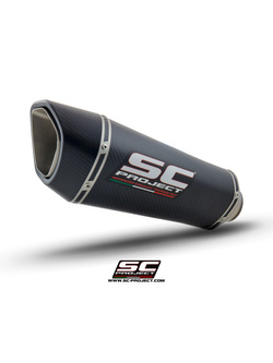 Pełny układ wydechowy 2-1, SC-Project SC1-R Titanium + Carbon - Yamaha T-MAX 530 / SX / DX / SX Sport Edition [17-19]