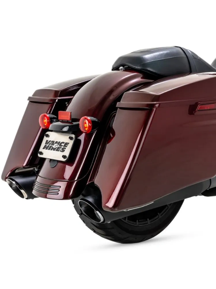 Tłumik motocyklowy Vance & Hines Twin Slash Harley Davidson (17-) (wybrane modele) czarny matowy