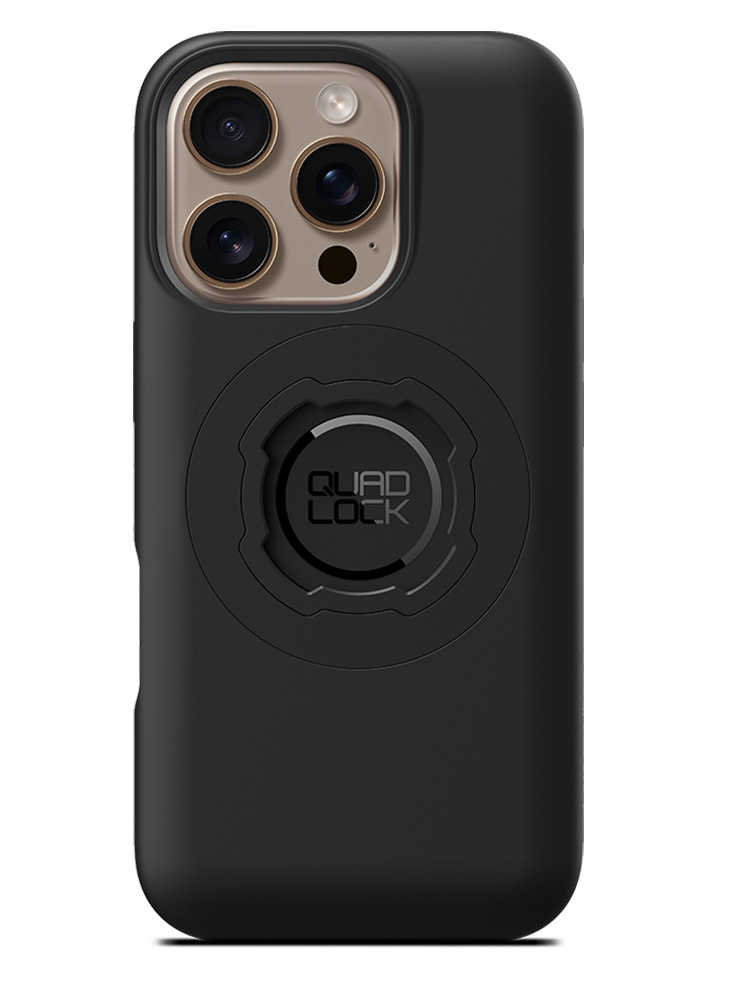 Zestaw do samochodu: etui na telefon iPhone 16 Pro + mocowanie Quad Lock
