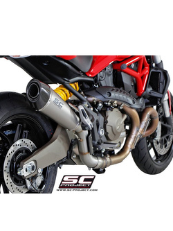 Tłumik SC-Project Conic Titanium + Carbon (Slip on) - Ducati Monster 821 [14-17]
