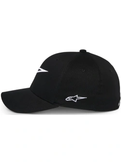 Czapka z daszkiem Alpinestars Ageless Curved Bill czarno-biała