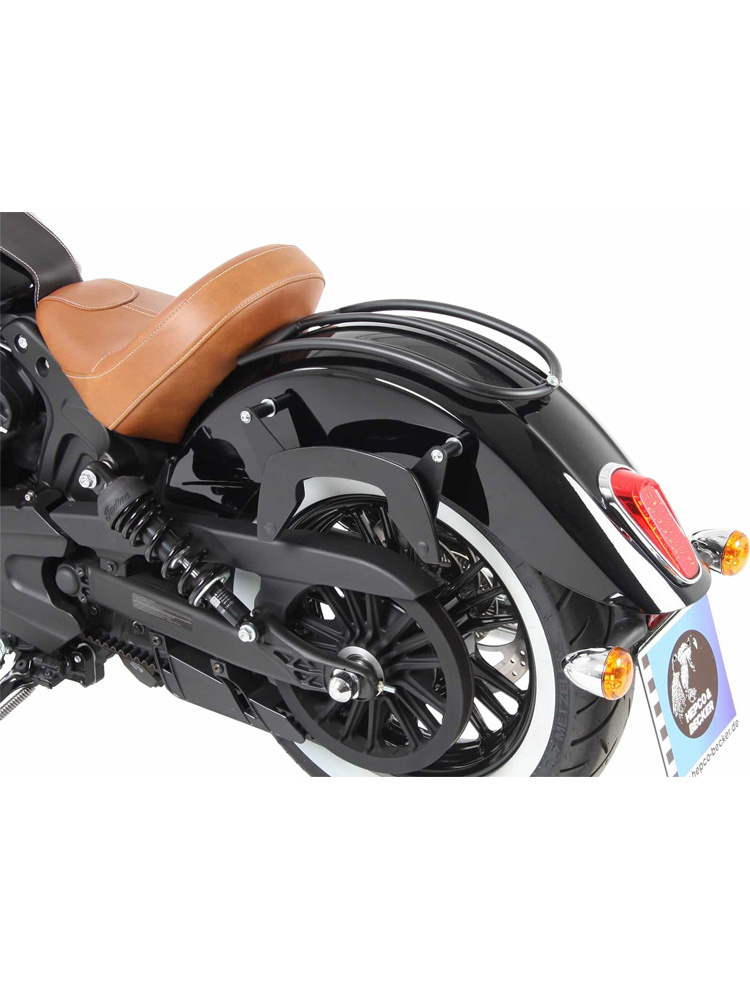 Stelaż pod sakwy motocyklowe Hepco&Becker C-Bow Indian Scout/Sixty (15-24) czarny