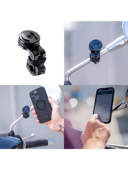 Zestaw na motocykl: etui SPC+ na telefon iPhone 17 + mocowanie SP Connect