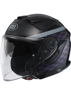 Kask otwarty Shoei J-Cruise 3 Acconic TC-2 czarno-niebieski