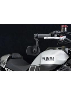 Lusterko motocyklowe Daytona D-Mirror-5 do montażu na końcu manetki czarne [adapter]