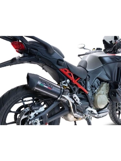 Tłumik motocyklowy G.P.R Furore Evo4 Poppy Ducati Multistrada V4 Rally (23-24) karbonowy [z homologacją]