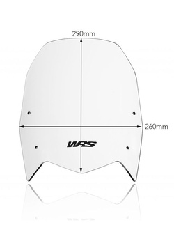 Szyba motocyklowa WRS Standard Yamaha Tenere 700 (19-24) przezroczysta