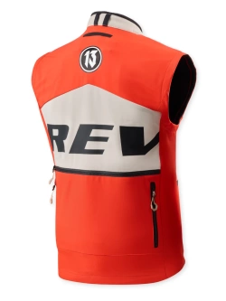 Kurtka enduro REV’IT! Morocco czerwono-beżowa