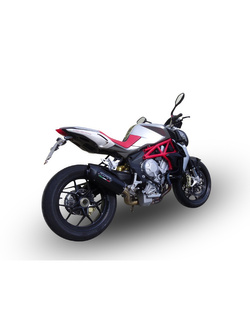 Tłumik G.P.R Furore Nero [Slip-On, Black Aluminium] - MV Agusta Brutale 800 / RR [12-16] e3