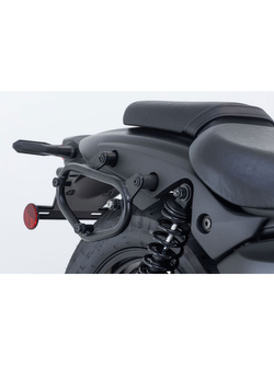 Zestaw sakw bocznych LEGEND GEAR LC2 ze stelażami SW-Motech Kawasaki Eliminator 500/ SE (23-) czarne [poj.: 2 x 13,5 L]