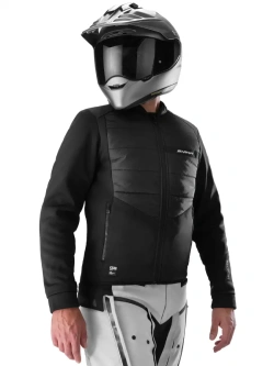 Kurtka motocyklowa tekstylna Shima Hero 3.0 G2 szaro-niebieska