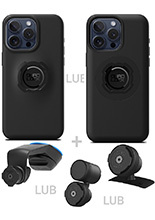 Zestaw do samochodu: etui na telefon iPhone 16 Pro Max + mocowanie Quad Lock