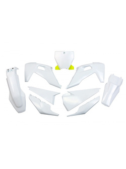 Komplet plastików UFO do Husqvarna TC 125/250, FC 250/350/450 (19-22) biały