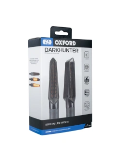 Uniwersalne kierunkowskazy sekwencyjne LED Oxford DarkHunter z rezystorami (2 sztuki) przyciemniane